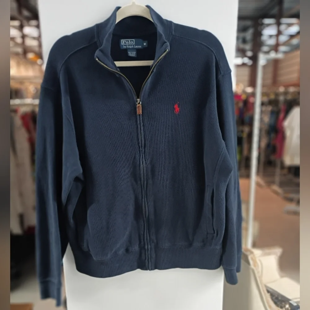 Polo by Ralph Lauren Men's Navy Sweater - Picture 4 of 5
